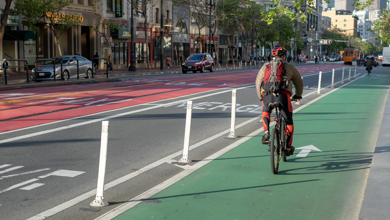What Protection Does a Bike Lane Actually Provide? Photo Credit: Shutterstock